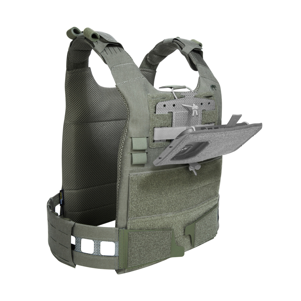 Tasmanian Tiger Plate Carrier LP LC Frame Plattenträger Stone-Grey-Olive IRR