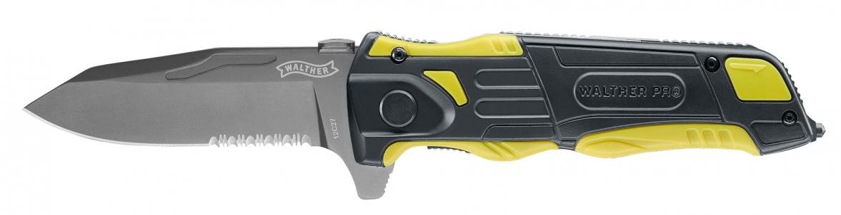 5-2012_RescueKnifePRO_bicolor_links_1180-302-0 Walther Pro Rescue Knife