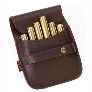 67915-big Akah Patronenetui mit Laschenverschluß