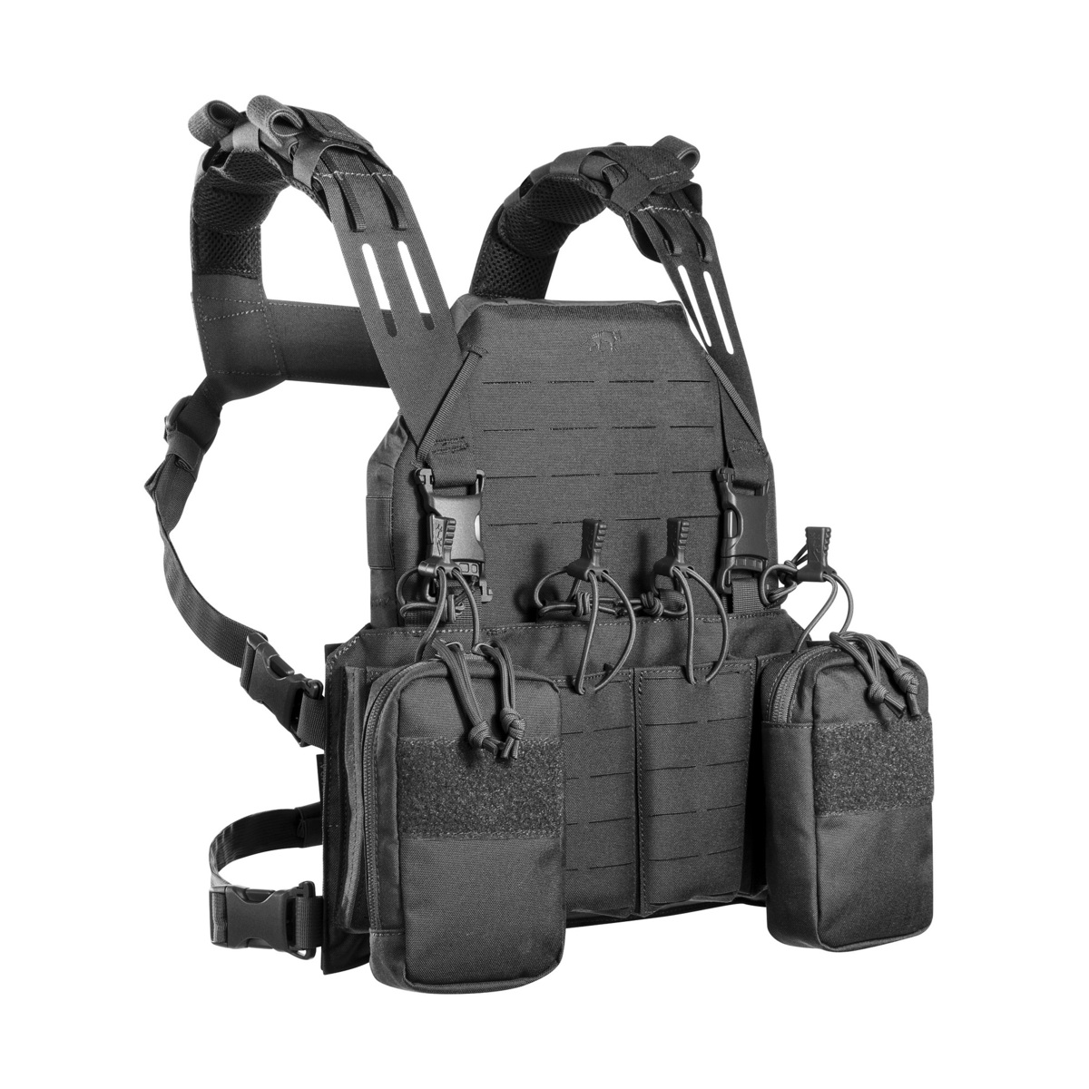 Tasmanian Tiger Modular Chest Rig 4xM4 Gurtzeug Black