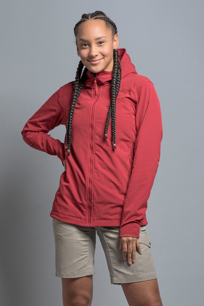 Tatonka Cesi Womens Hooded Jacket Softshell-Jacke