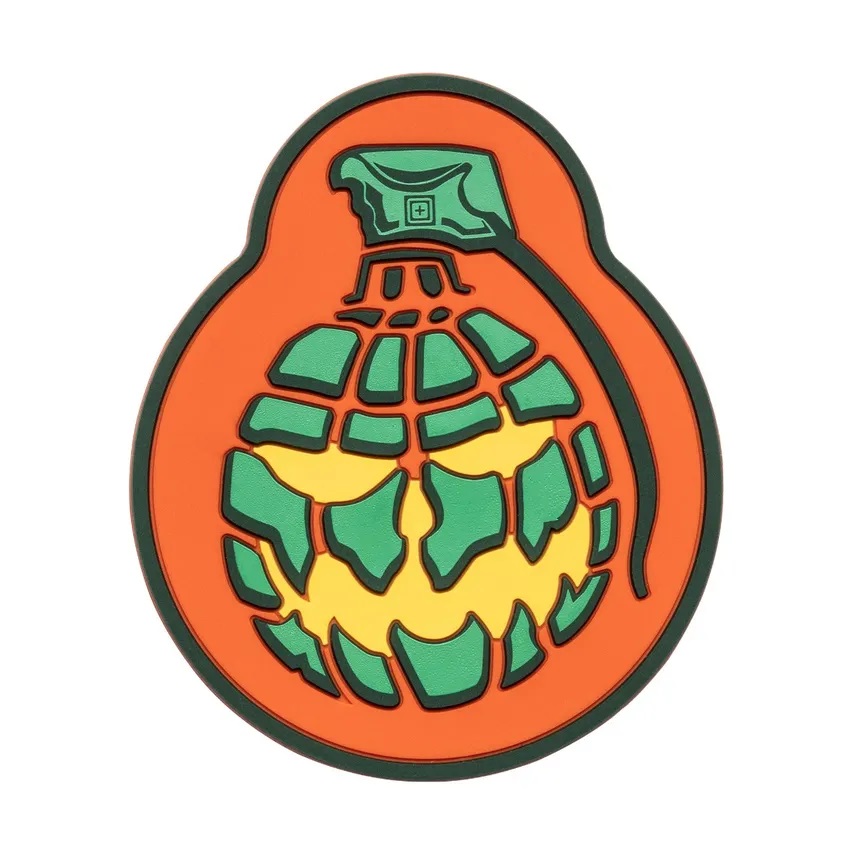82097_461_jackolanterngrenadepatch_1 5.11 Jackolantern Grenade Patch