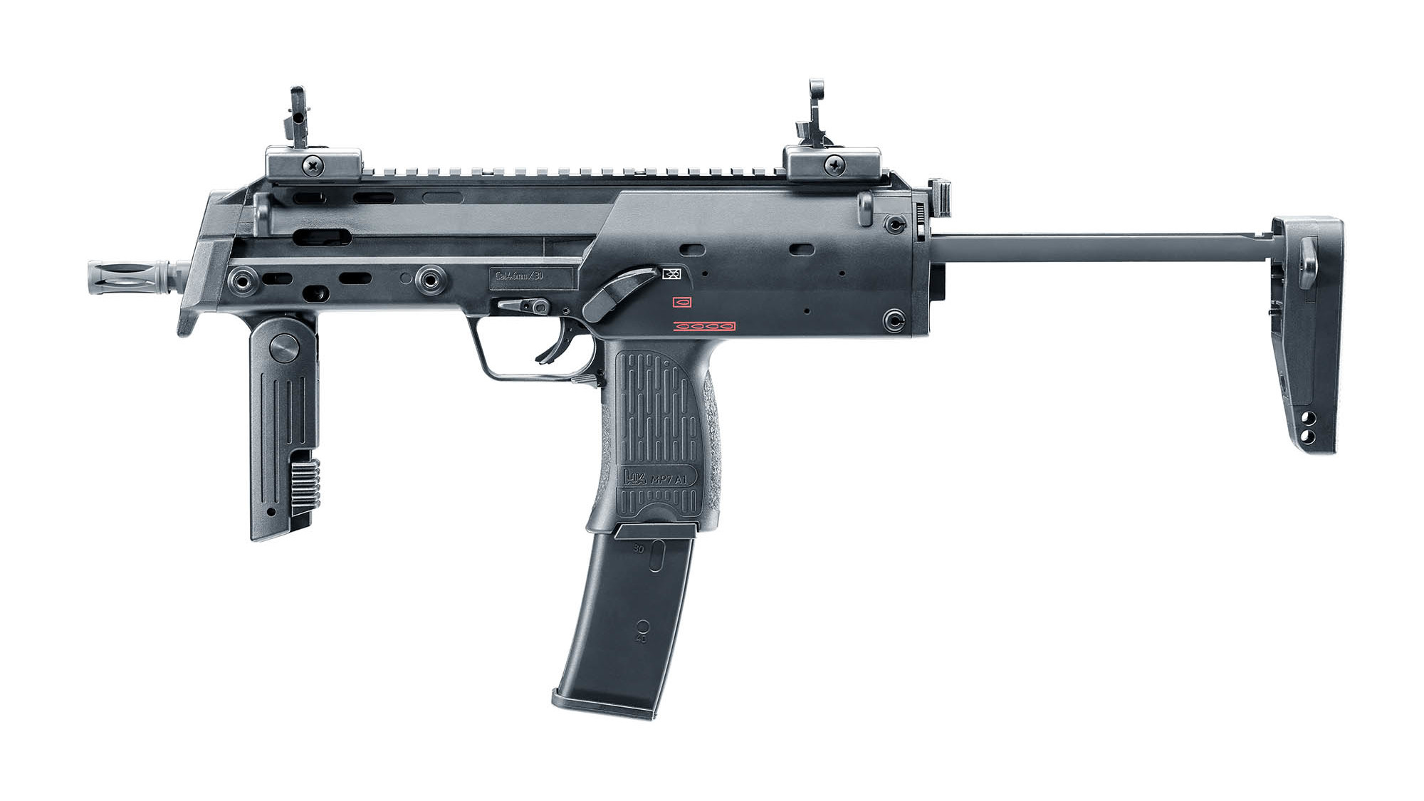 2-5970X_MP7A1_links_2000_1125_0 Heckler&Koch MP7 A1 Airsoft 6mm GBB