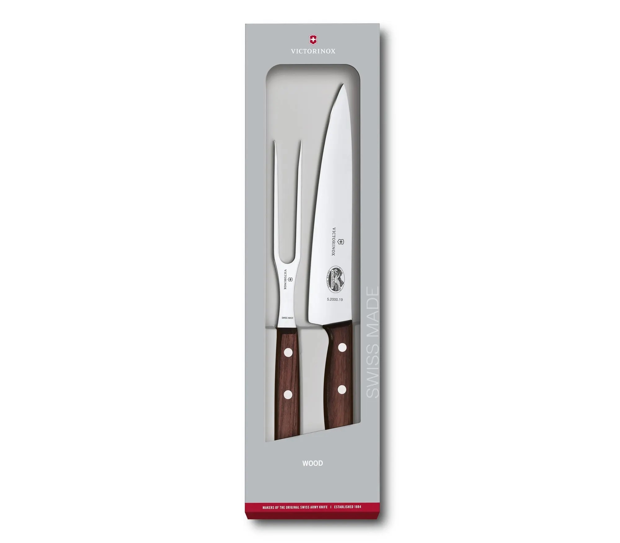 Victorinox Wood Tranchier-Set 2-teilig