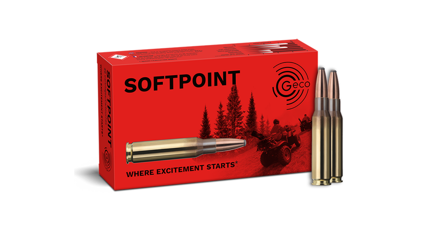 Geco .308 Win. Softpoint 11,0g / 170gr