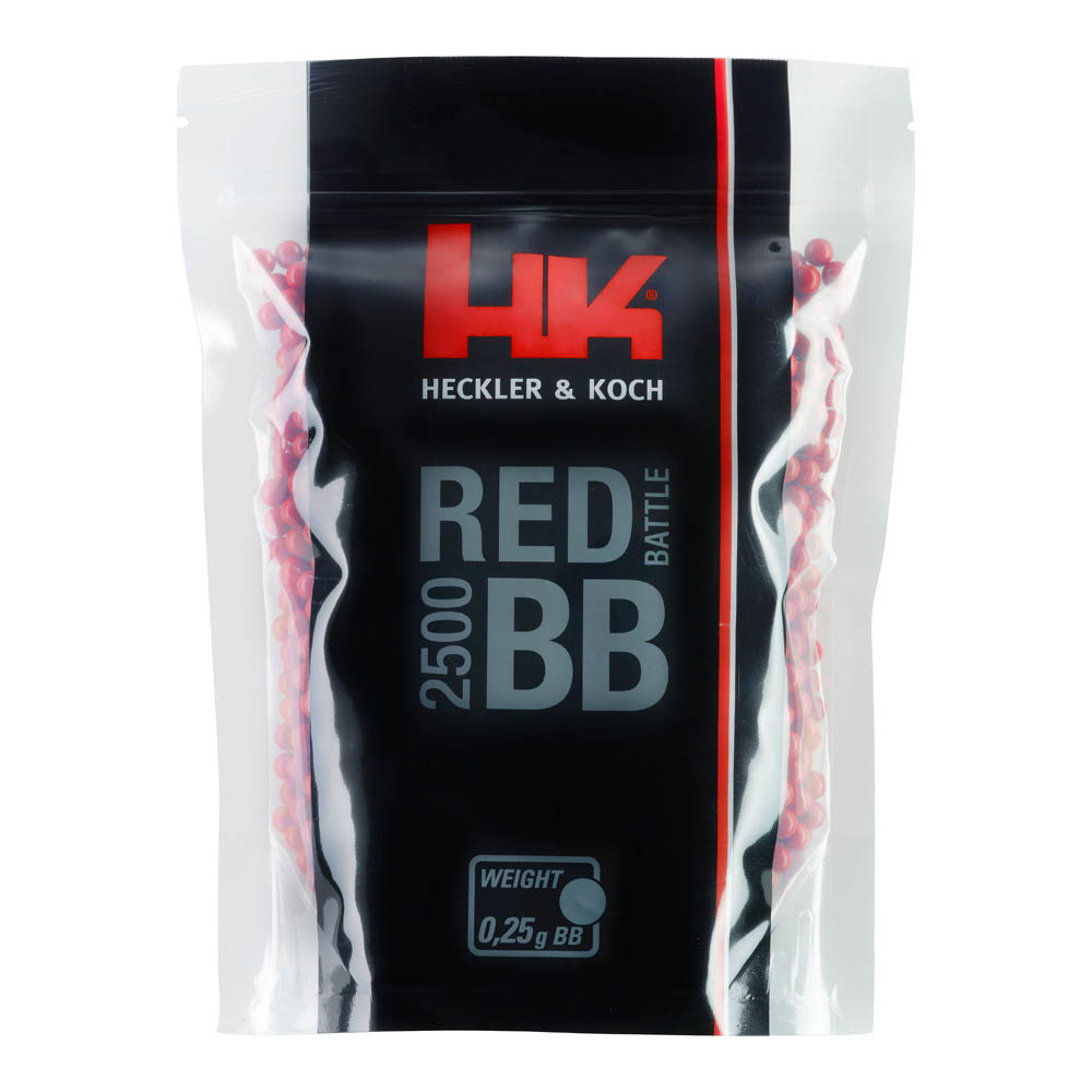 2-6113_0-25g_front Heckler & Koch Red Battle 6mm BBs 0,25g