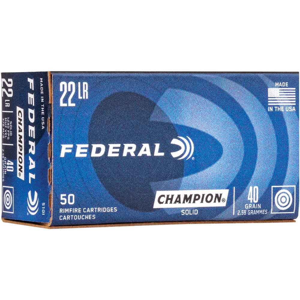 Federal .22lfB. Target Champion