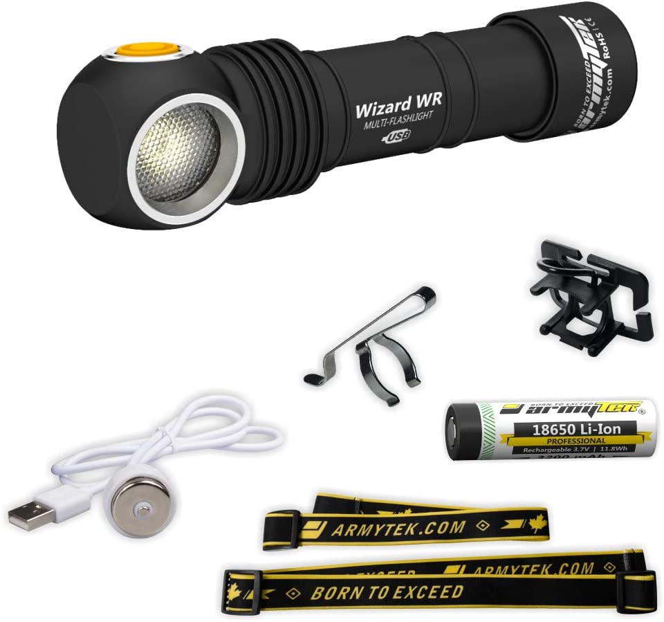 Armytek Wizard WR - Weiß und rote LED 1300/320 Lumen