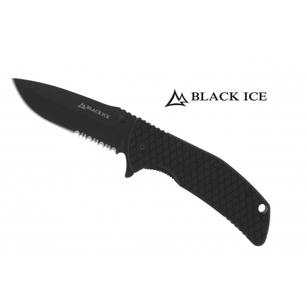 7966-1 Black Ice Einhandmesser Outback