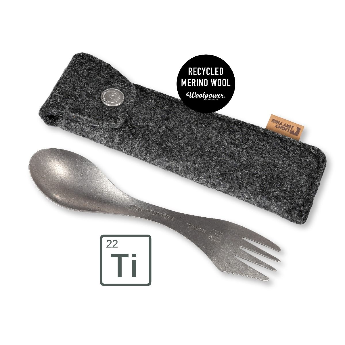 Light my Fire Spork Kit Titanium