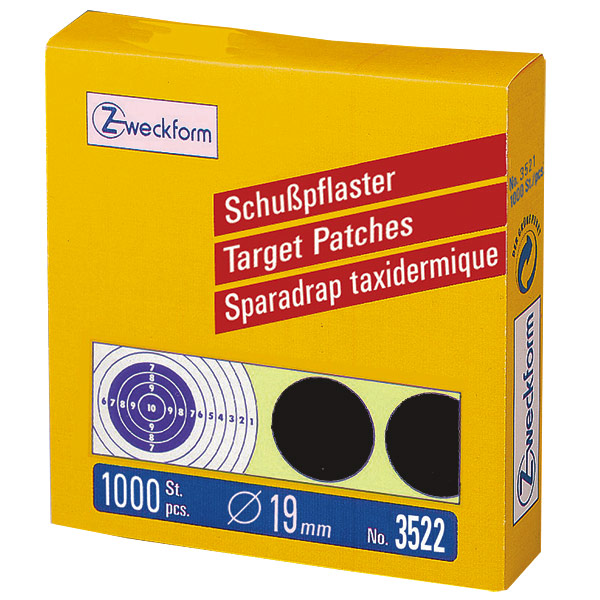 Zweckform Schusspflaster - schwarz