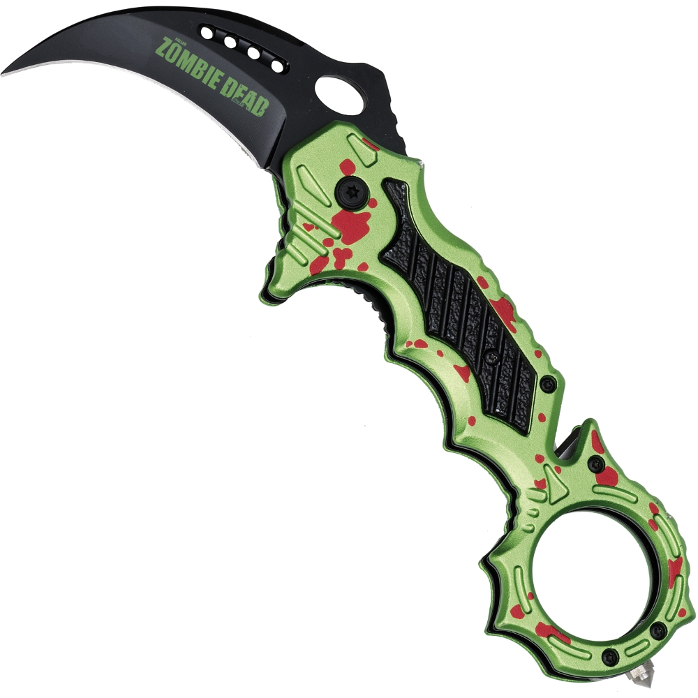 Zombie Dead Karambit grün