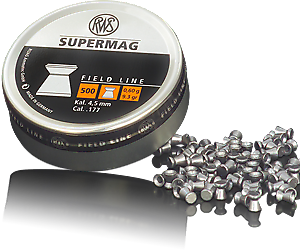 RWS 4,5mm Supermag 0,60g Diabolos