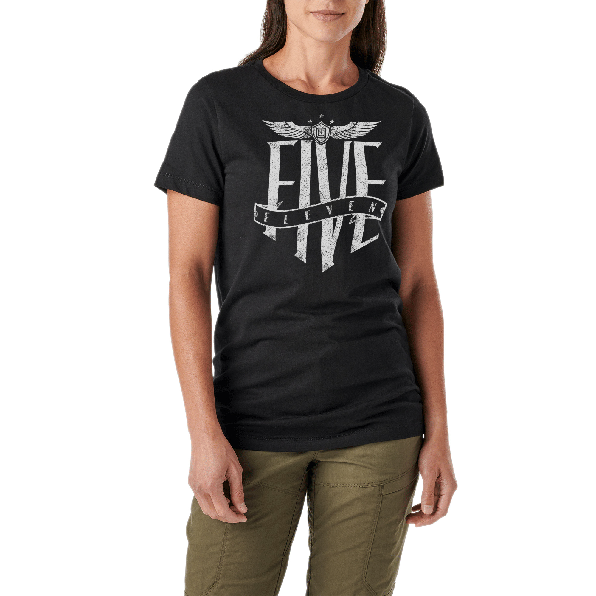 31226ABU-WM-INSIGNIA-SS-TEE-BLACK_SH 5.11 Womens Insignia short sleeve Shirt