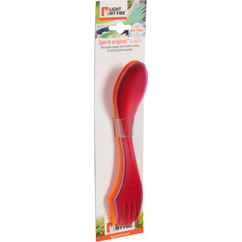 01OYknrEUf6RdAK Light my Fire Spork 4 Pack Sunset