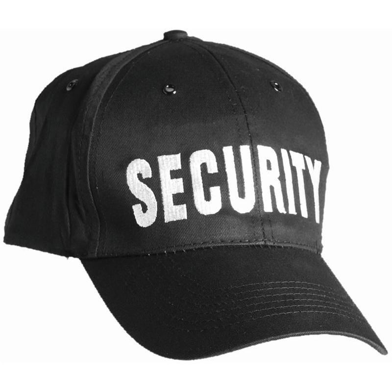 Mil-Tec Baseball Cap Security schwarz