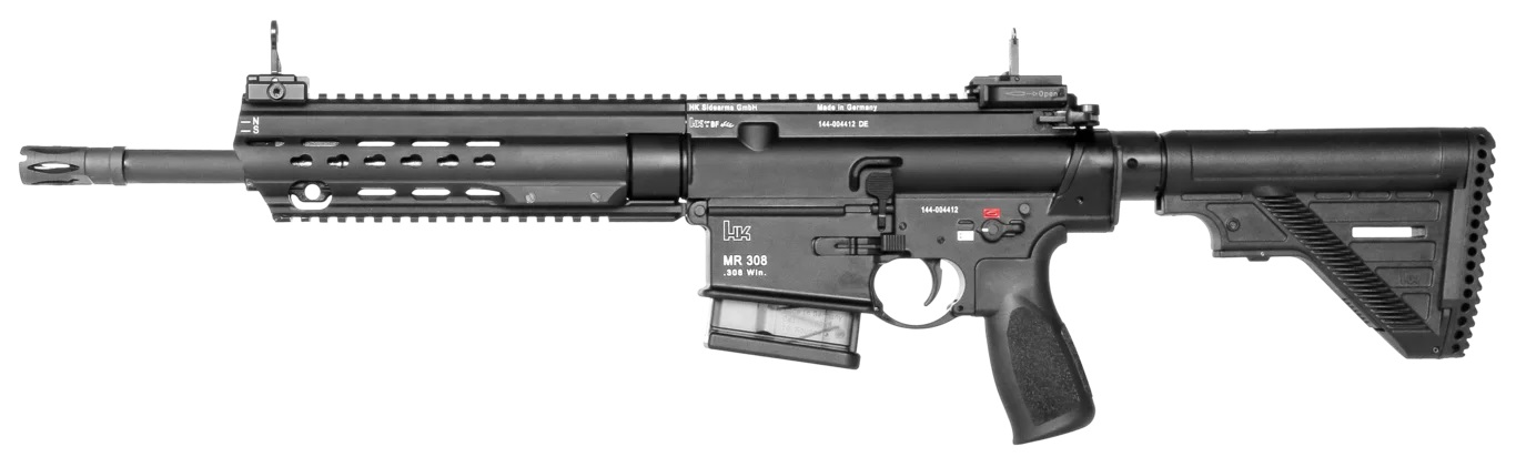 afsdef Heckler&Koch MR308 A3 Slim-Line Hkey 13" Balck .308Win.