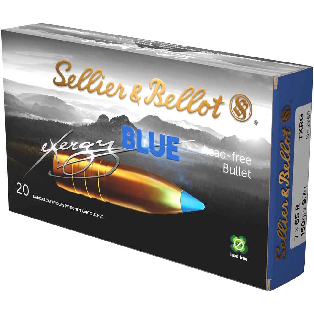 Sellier & Bellot 7x65R tipped eXergy blue 9,7g / 150gr