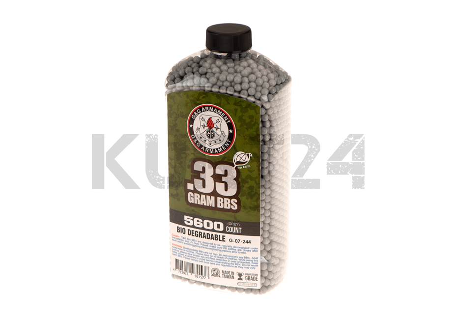 28765 G&G 0,33g 6mm Bio BBs