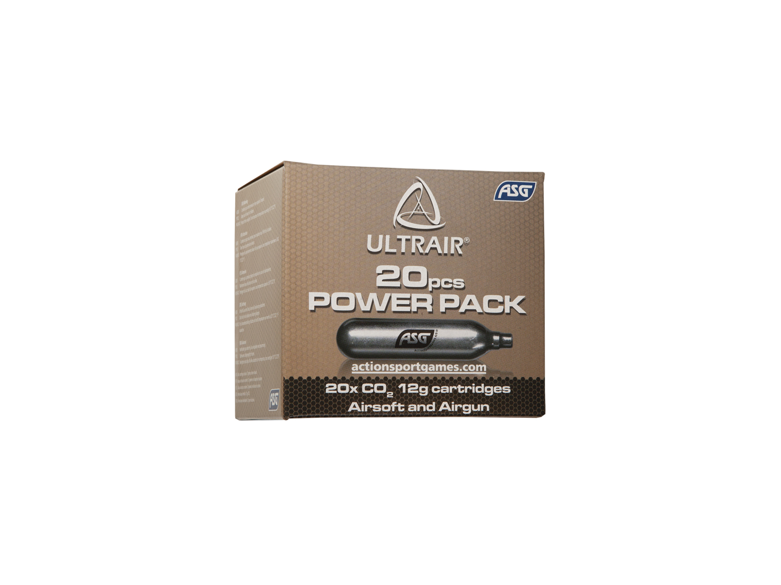 19697-003 Ultrair 12g CO2-Kapsel 20er-Pack