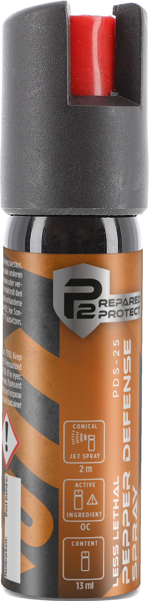 P2P PDS-25 Pfefferspray konischer Strahl 13 ml