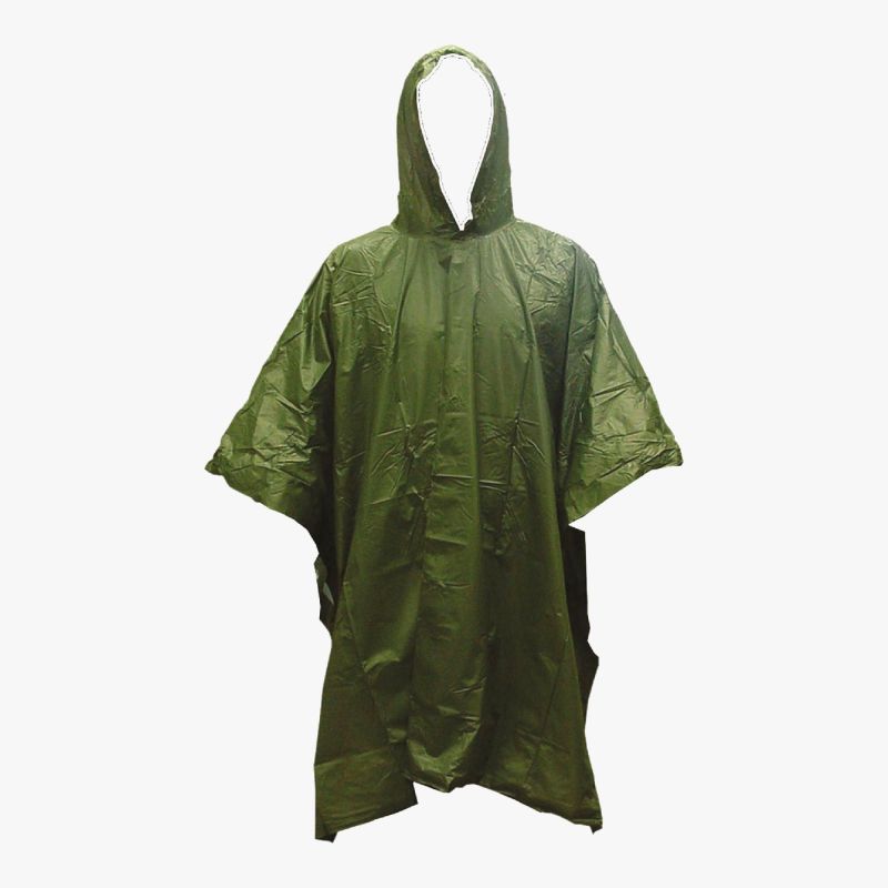 WJ012-OG Highlander Regenponcho PVC