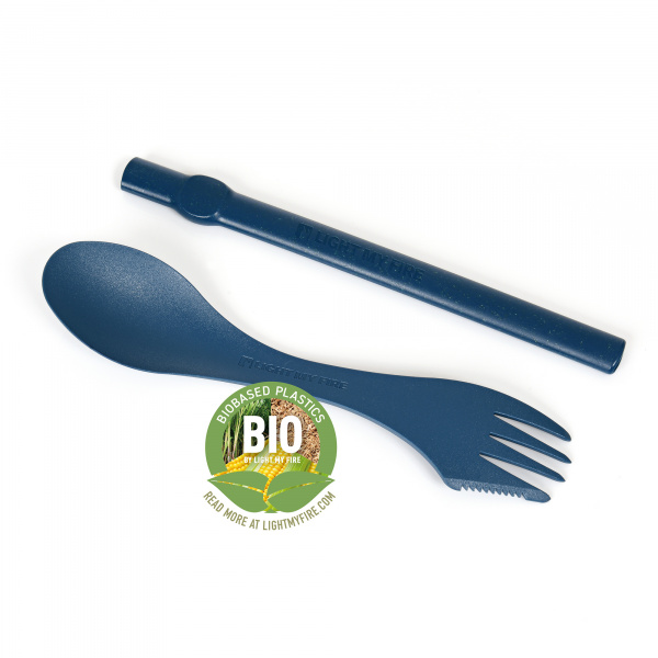 Light My Fire Spork´n Straw Bio Hazyblue