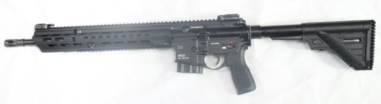 Heckler&Koch MR223 A3 Black 16,5" Slim-line HKey langer Handschutz .223 Rem.