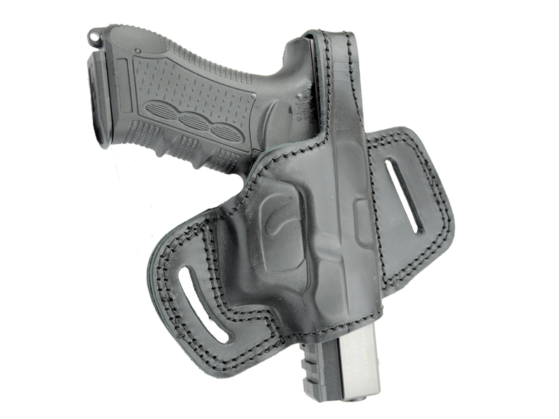 First Strike Passformgürtelholster Leder schwarz für Zoraki 917