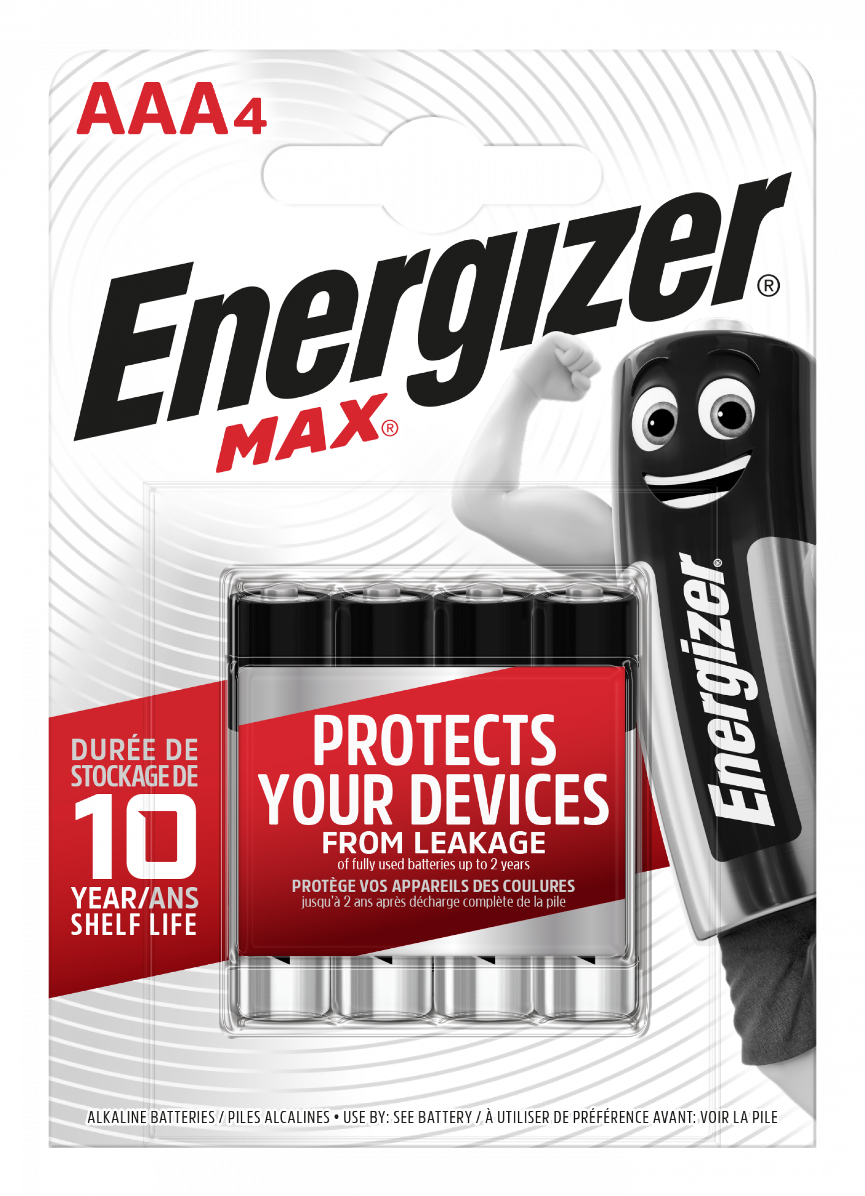 Energizer Max Alkaline Micro AAA LR03 4er Blister