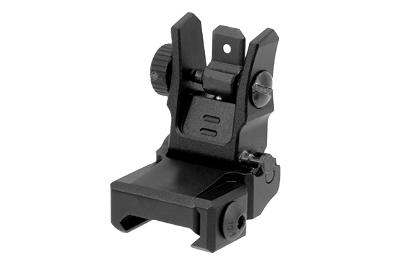 UTG AR 15 Super Slim Flip Up Rear Sight