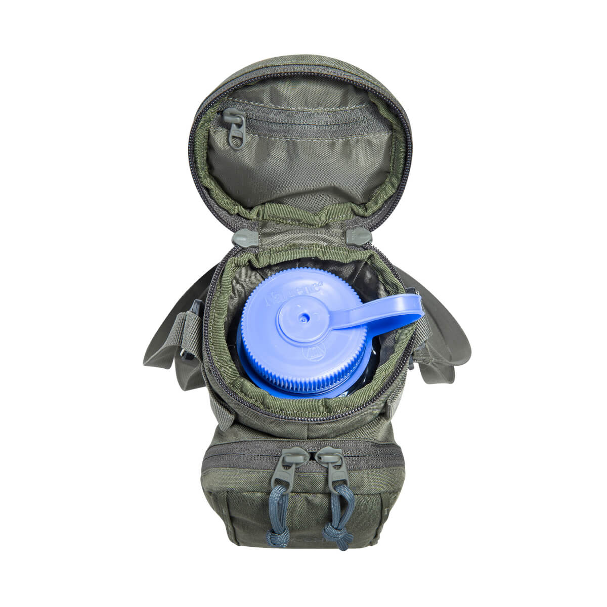 Tatonka Bottle Pouch 1l Isolierhülle Stone Grey Olive