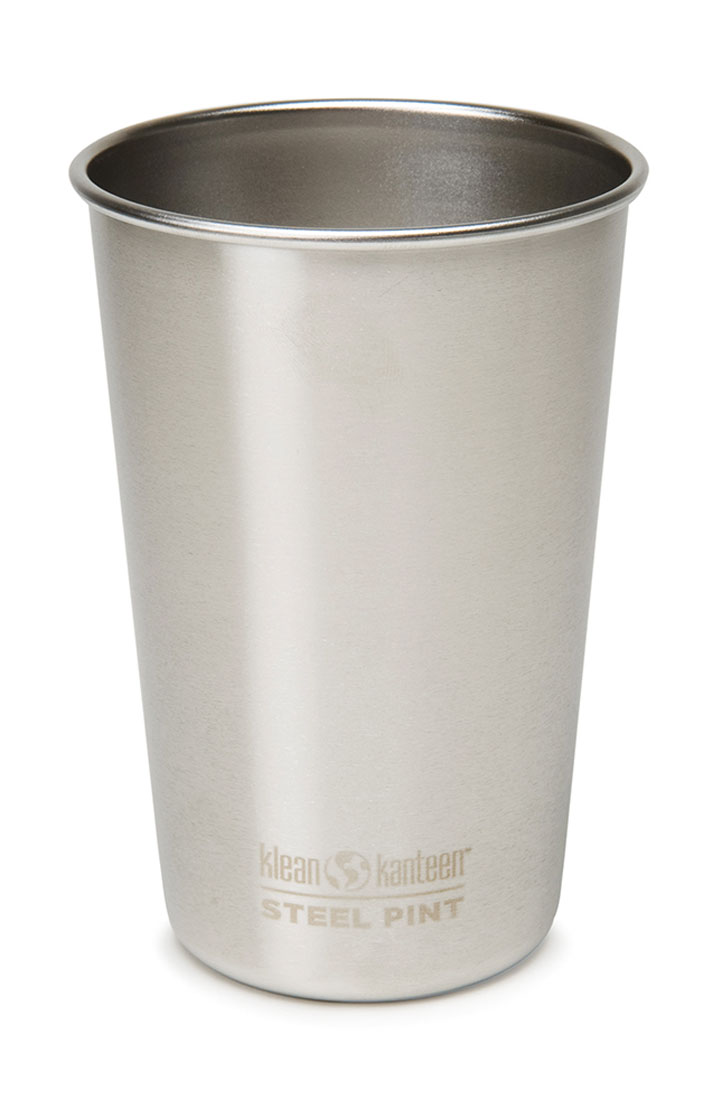Pint-16-oz-473-ml-Einwandig-1164559254a25b7680 Klean Kanteen Edelstahl Trinkbecher Pint Cup 473ml