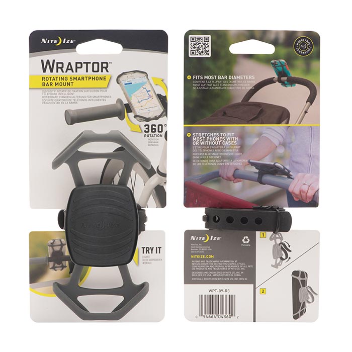 Nite Ize Wraptor drehbare Smartphone Halterung