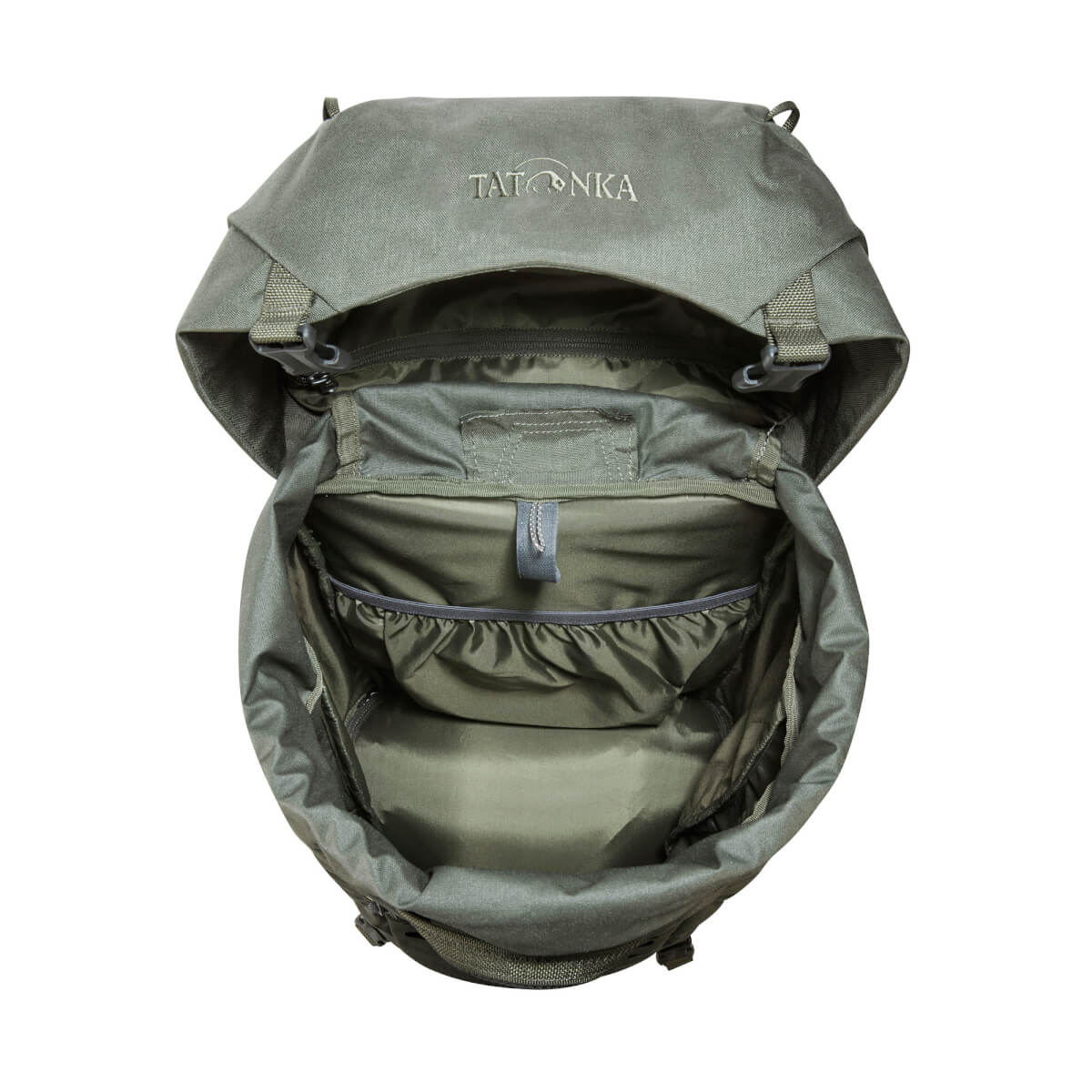 Tatonka Pyrox 40+10 Women BC Bushcraft-Rucksack Stone Grey Olive