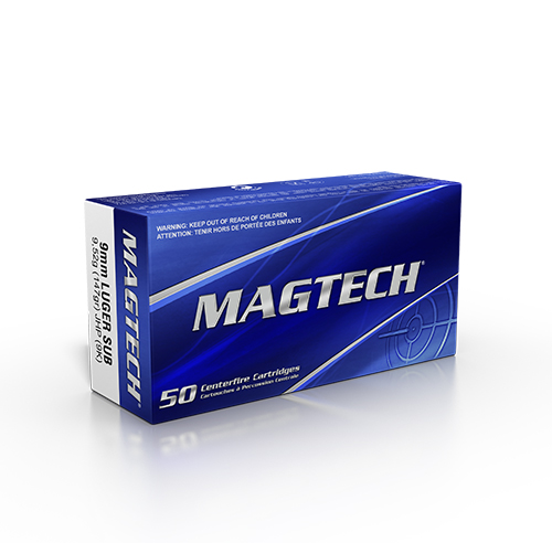 Magtech 9mm Luger JHP Sub 147grs
