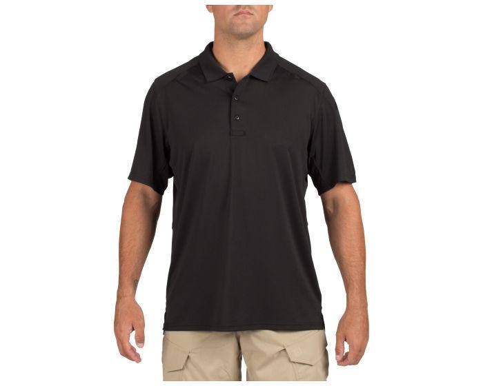 5.11 Helios Short Sleeve Polo Schwarz