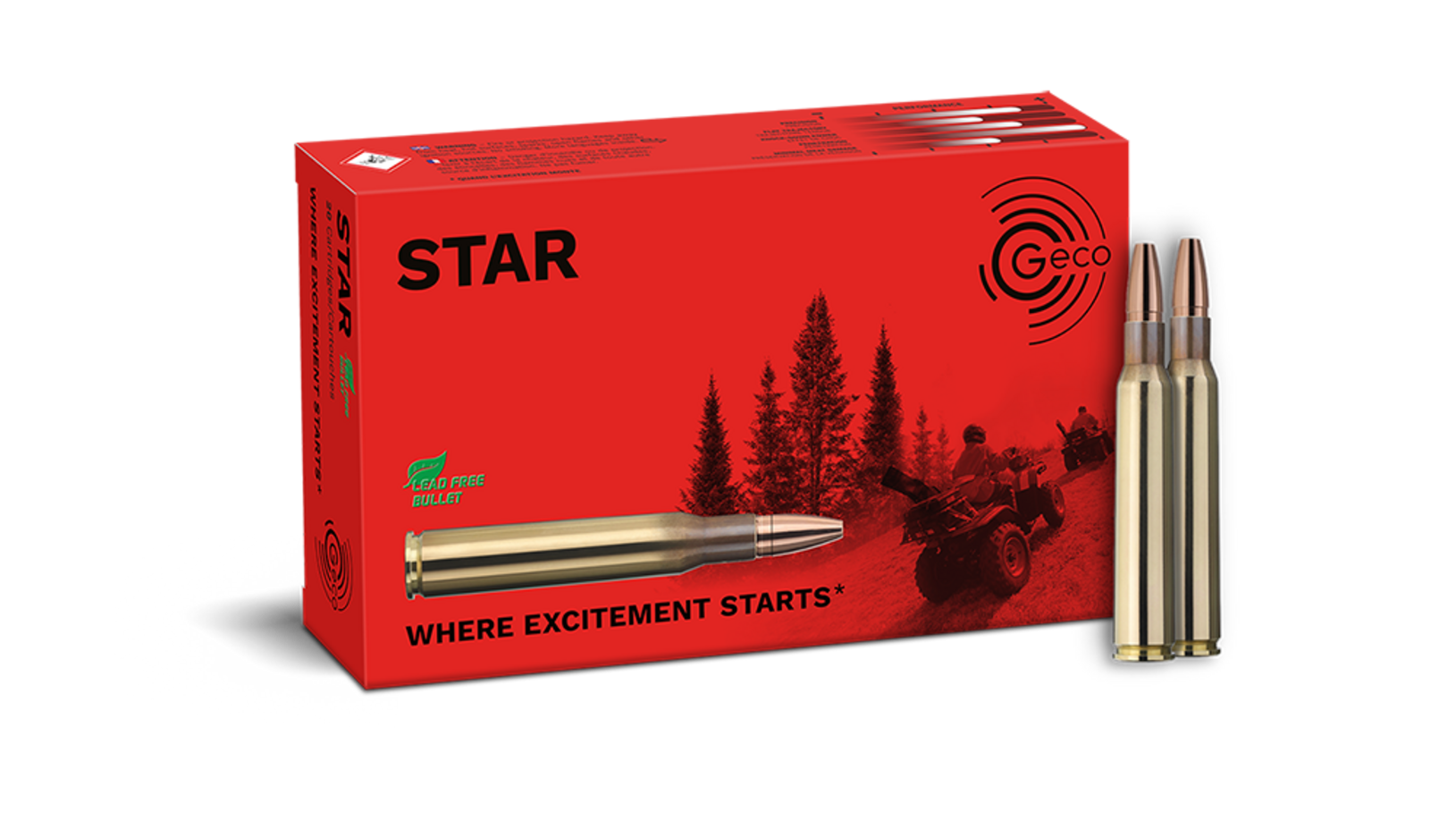Geco 7x64 Star 9,1g / 140gr Geco 7x64 Star 9,1g / 140gr