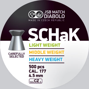 JSB Schak 4,5mm Diabolos 0,520 g