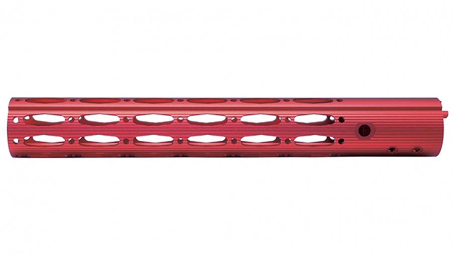 P2-20180427114919 Dytac 13" Ergonomic Rail (TM M31.8 / P1.5) (Red)