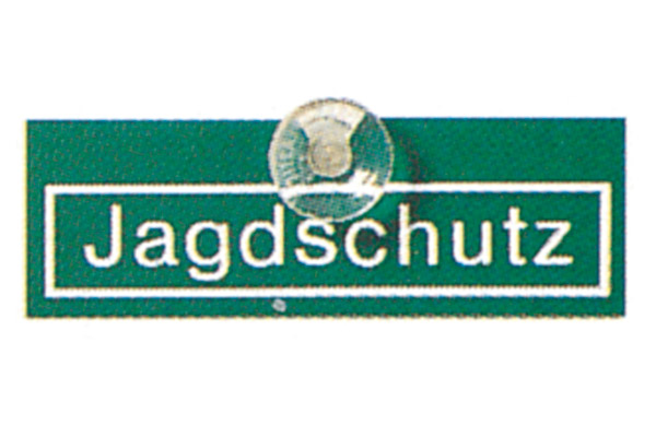 74005_big Autoschild "Jagdschutz"
