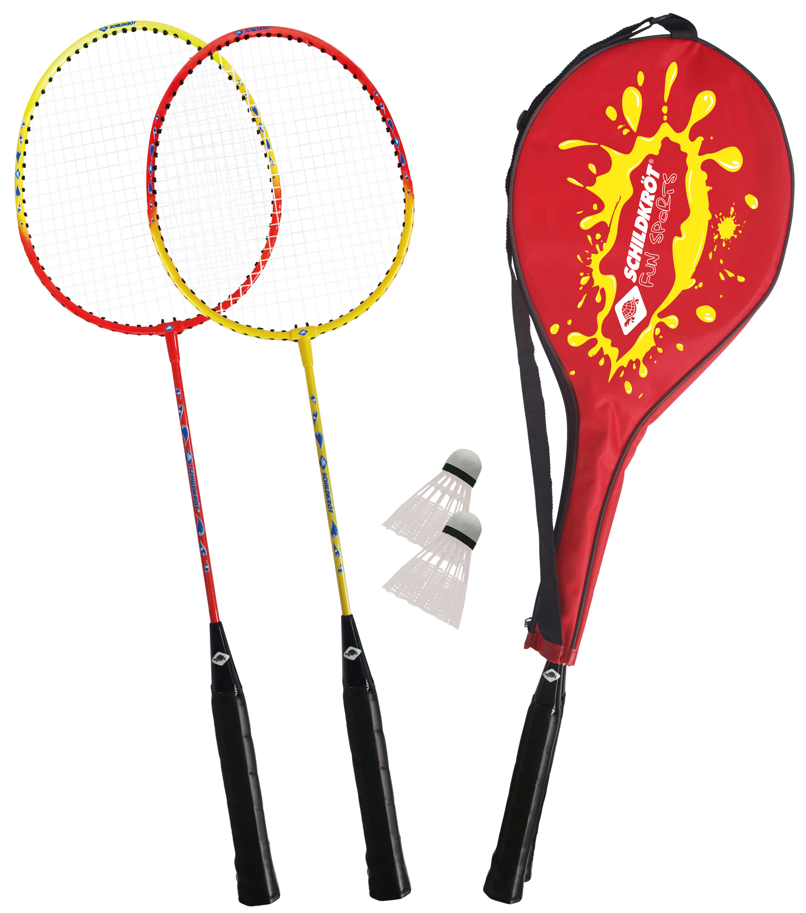 991047 Schildkröt Federball Set für 2 Spieler