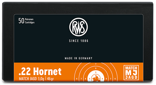 RWS .22 Hornet MJ 3,0g / 46gr