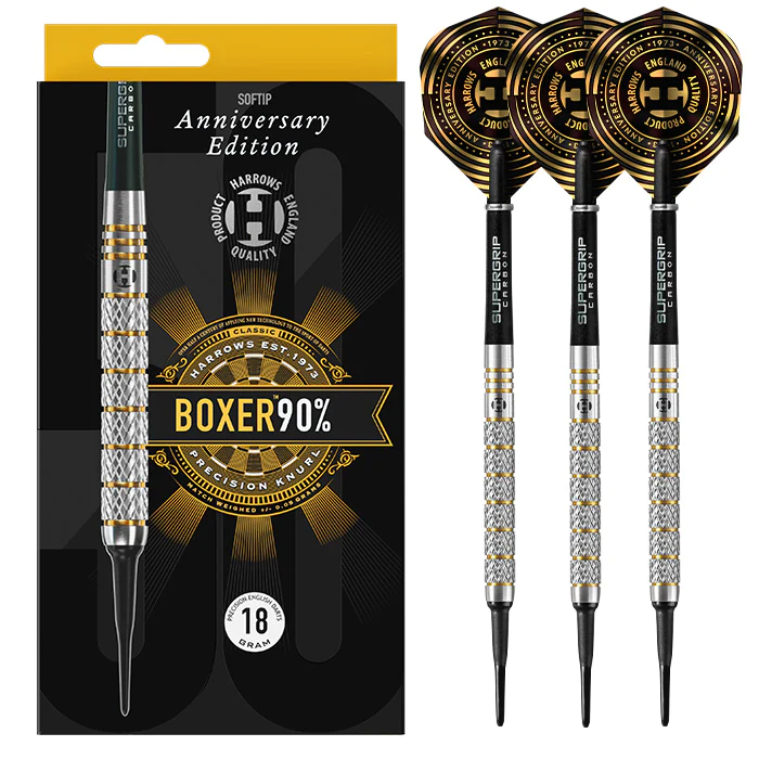 Harrows Anniversary Edition Softip Boxer Parallel Profile 90% 18g