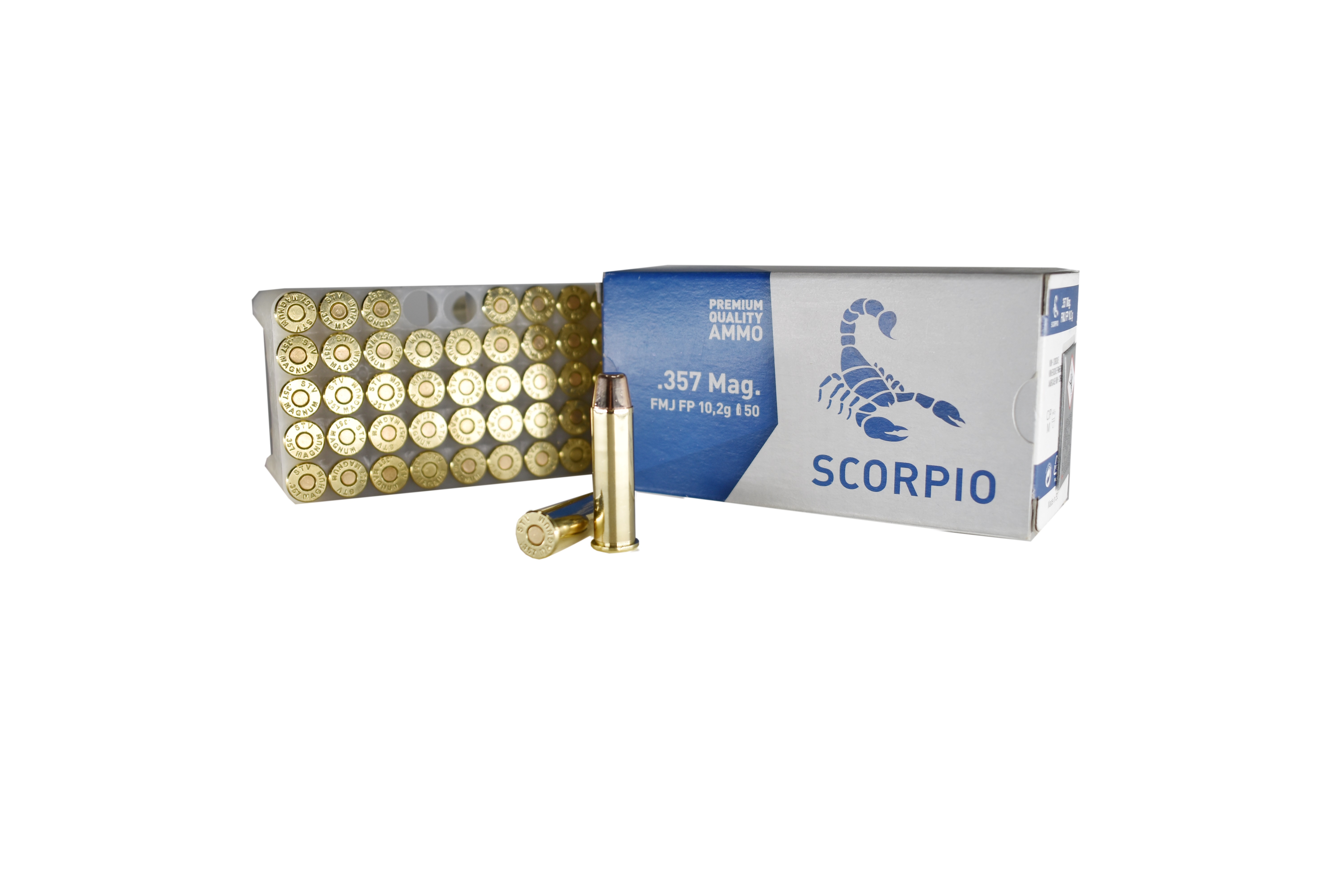 STV Scorpio .357Magnum 10,2g / 158gr FMJ-FN