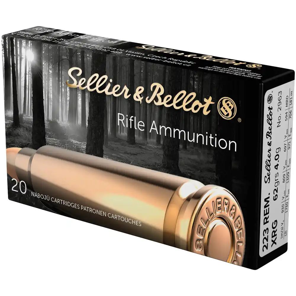 Sellier&Bellot .223 Rem eXergy bleifrei 4,0g / 62gr