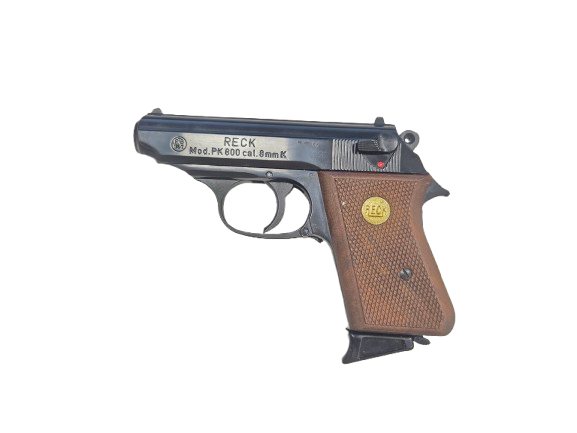 RECK PK800 Schreckschusspistole mit Holzgriffschalen