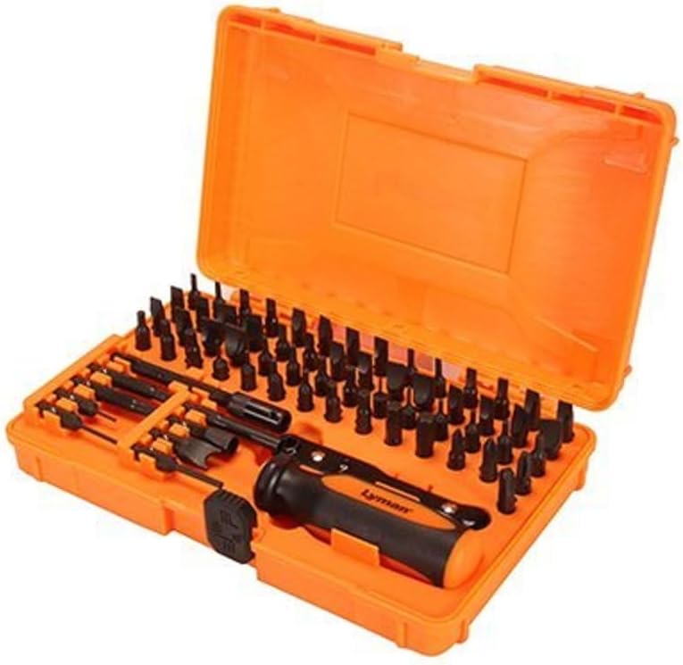516sw61hCbL-_AC_SL1000_ Lyman Master Gunsmith 69 pc. Tool Kit