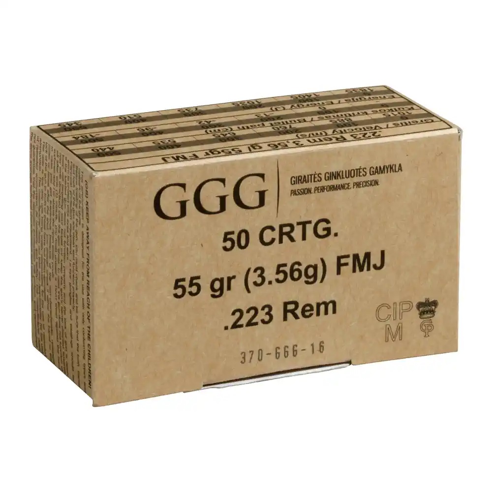 GGG .223 Rem.  Vlm BT 3,6g / 55gr