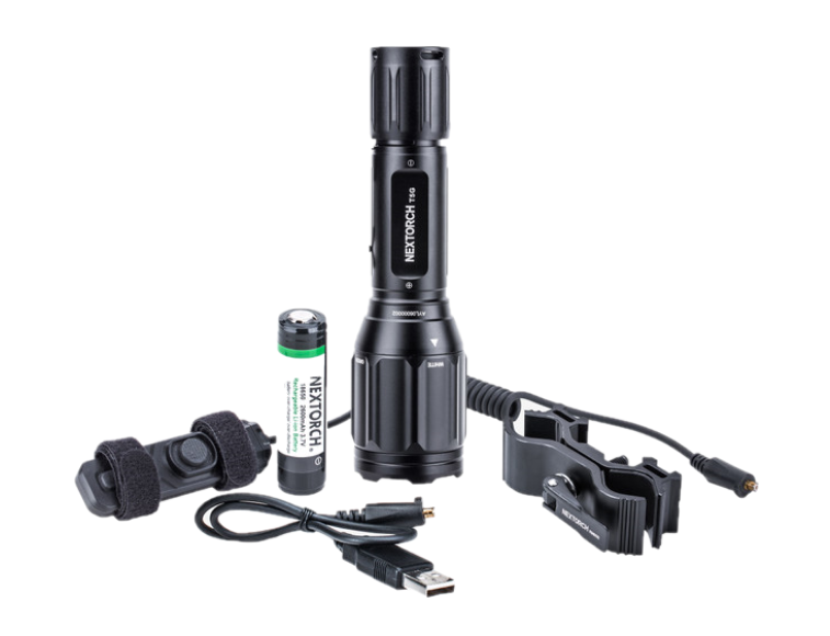 300onyJwgb620lmY Nextorch T5G Set 1200/170 Lumen LED Taschenlampe mit weiß/grüner DUAL-LED Technologie